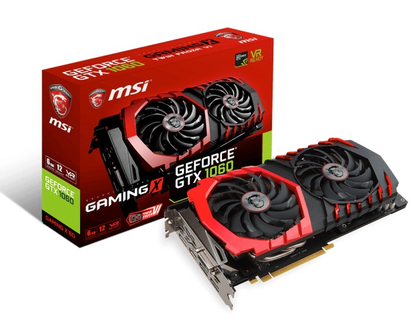 1060 6GB GDDR5 /GIGA/MSI/ASUS GAMING (Cũ) - Hình ảnh 1