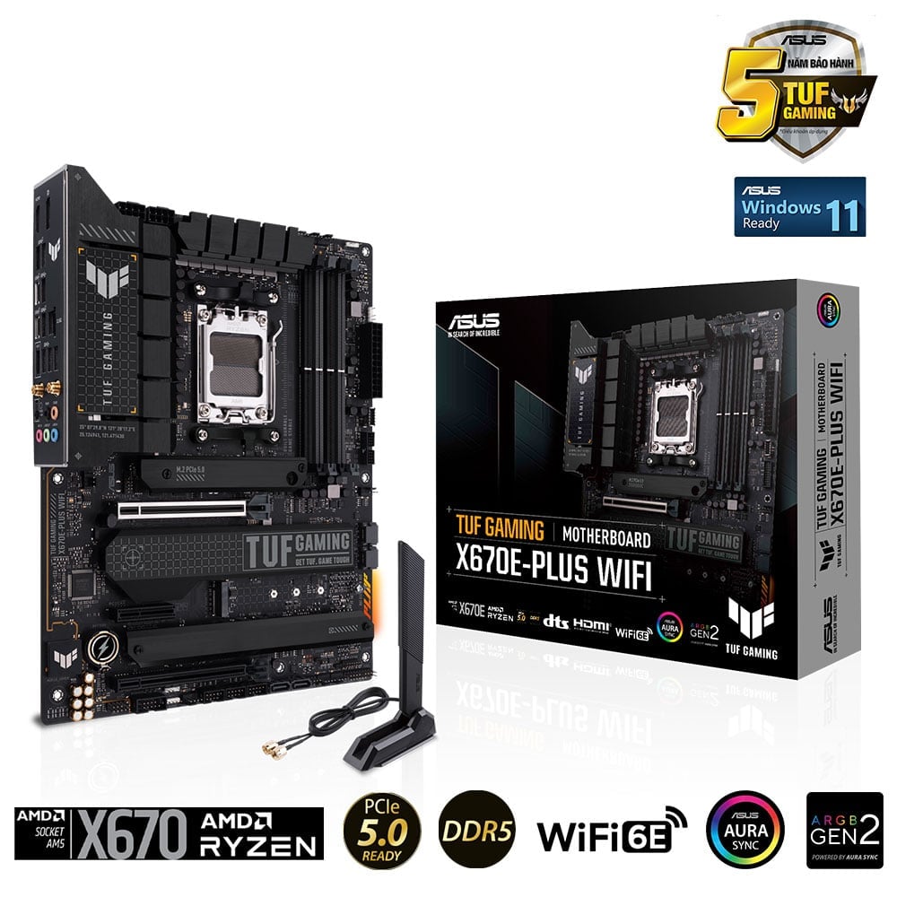 ASUS TUF Gaming X670E-Plus WiFi DDR5