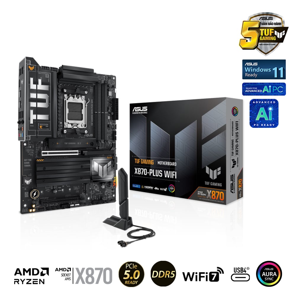 ASUS TUF GAMING X870-PRO WIFI AM5 DDR5