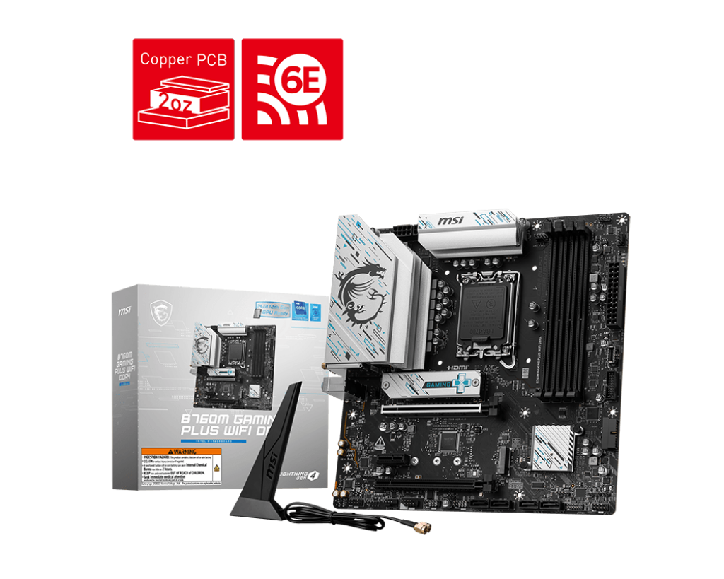 MSI PRO B760M-A WiFi DDR4 LGA1700