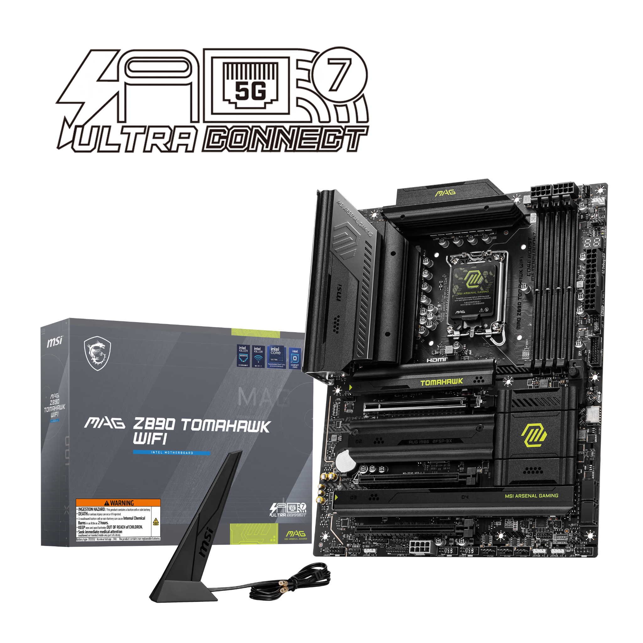 MSI MAG Z890 Tomahawk WiFi DDR5 LGA1851