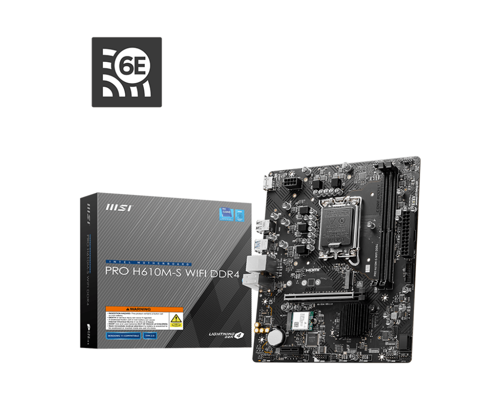 MSI PRO H610M-B DDR5 LGA1700