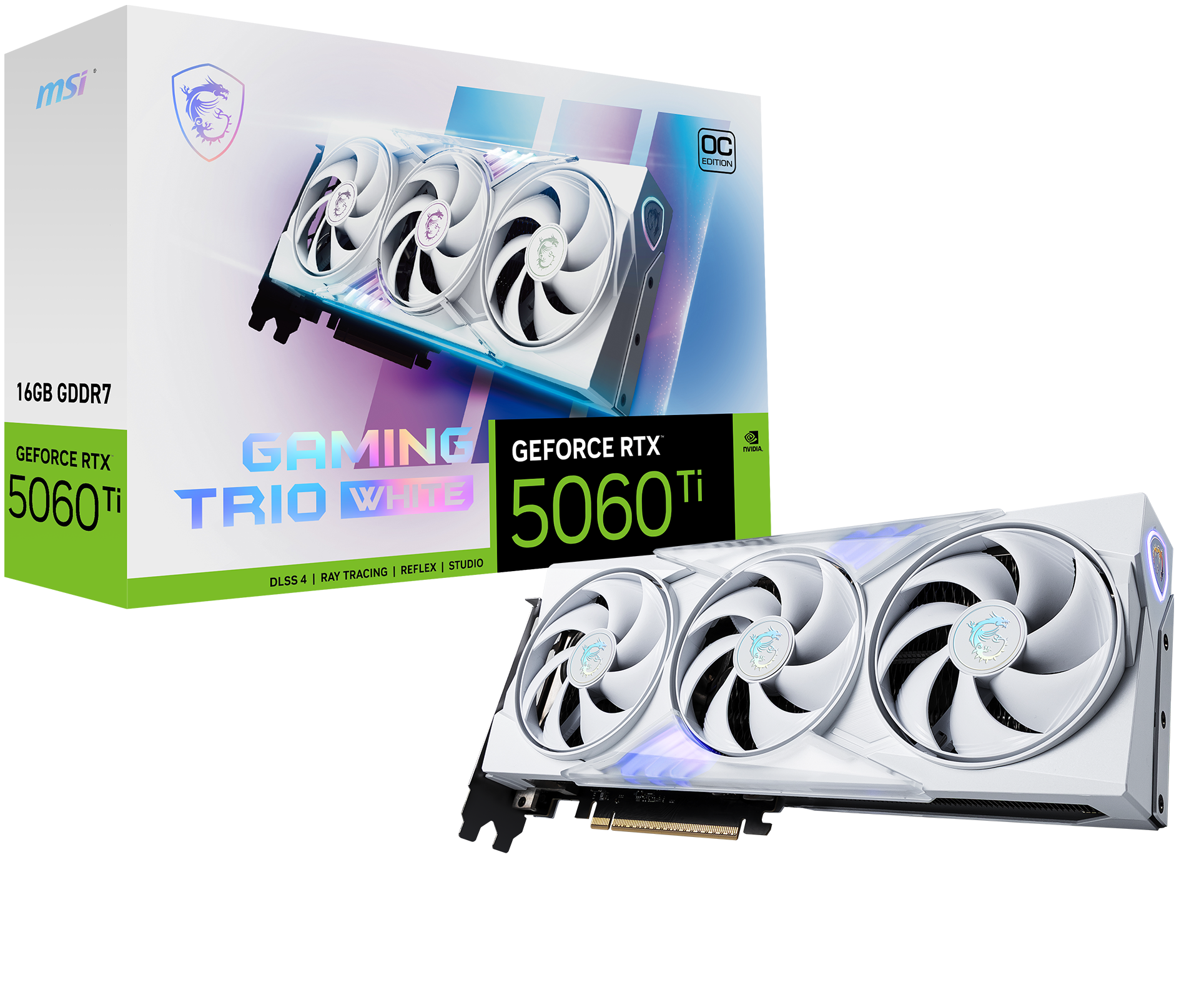 MSI GeForce RTX 5060 Ti GAMING X TRIO 16GB GDDR7