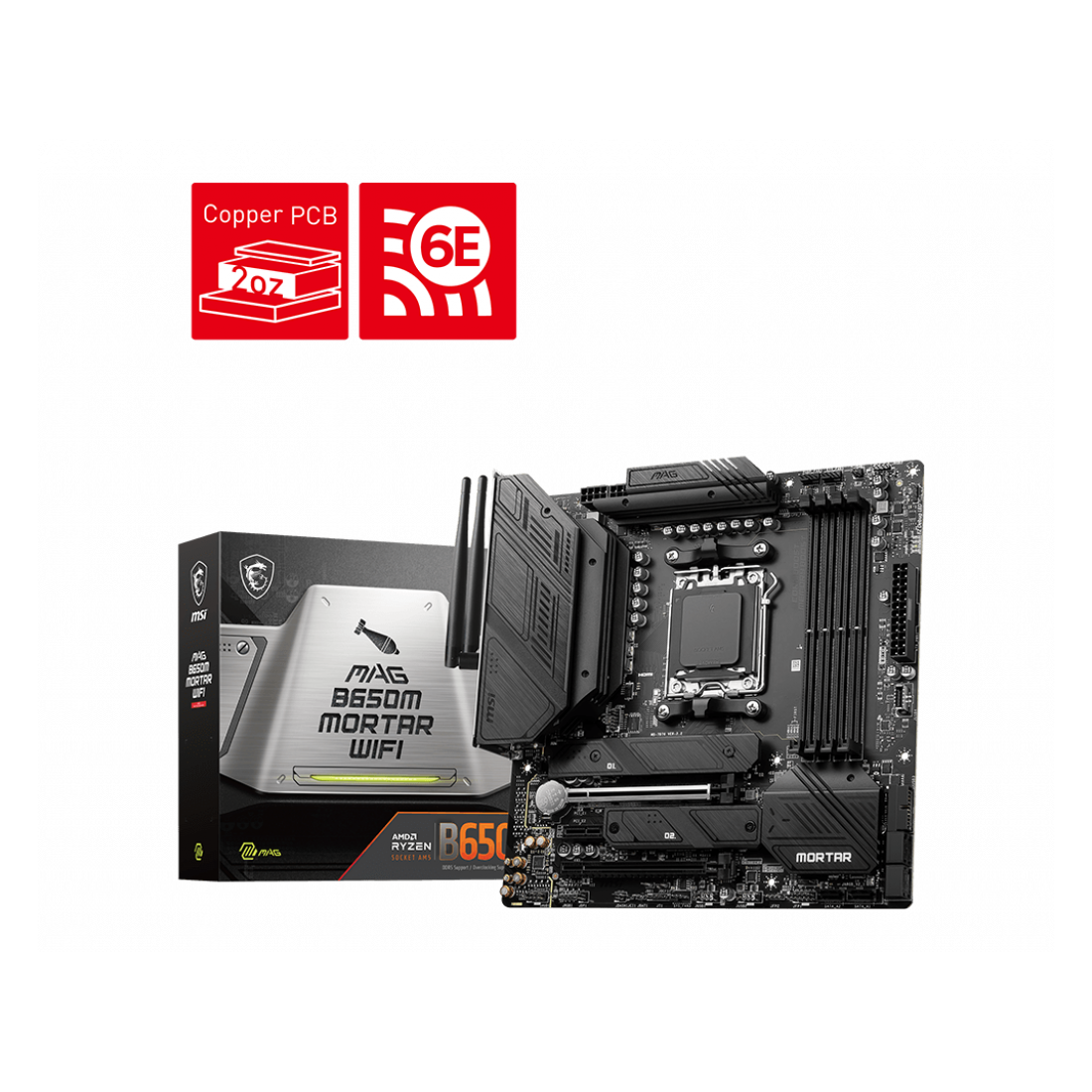 MSI MAG B650M Mortar WiFi DDR5