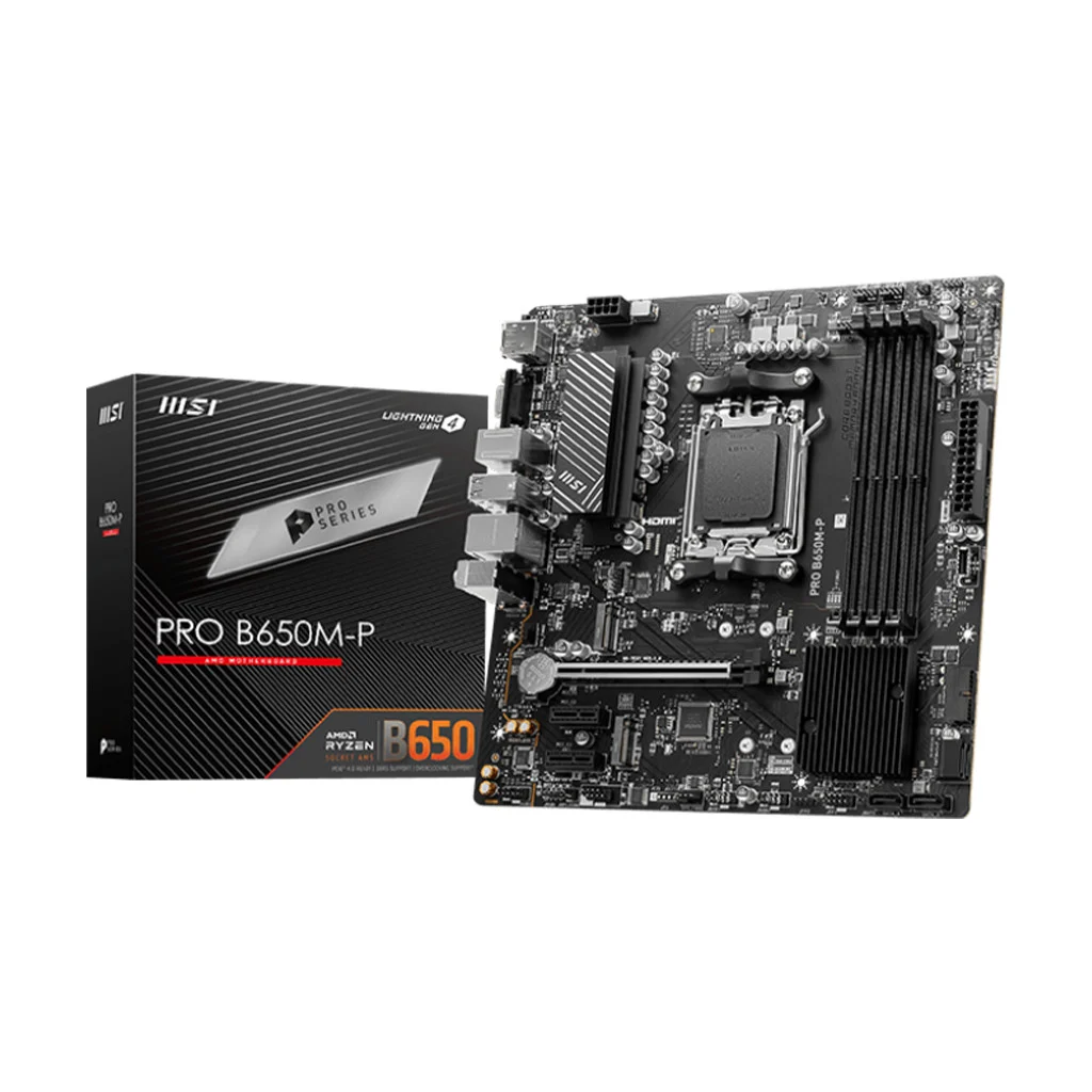 MAINBOARD MSI PRO B650M-P (AM5) - Hình ảnh 1