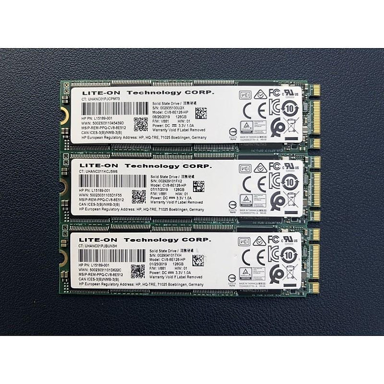 SSD SATA 128GB 2nd hand Mix Brand