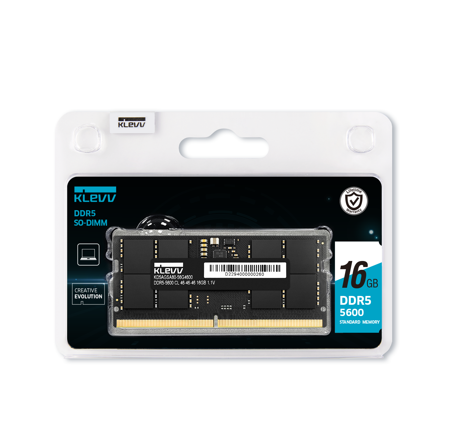 Crucial 32GB DDR5 SODIMM 5600MHz Laptop