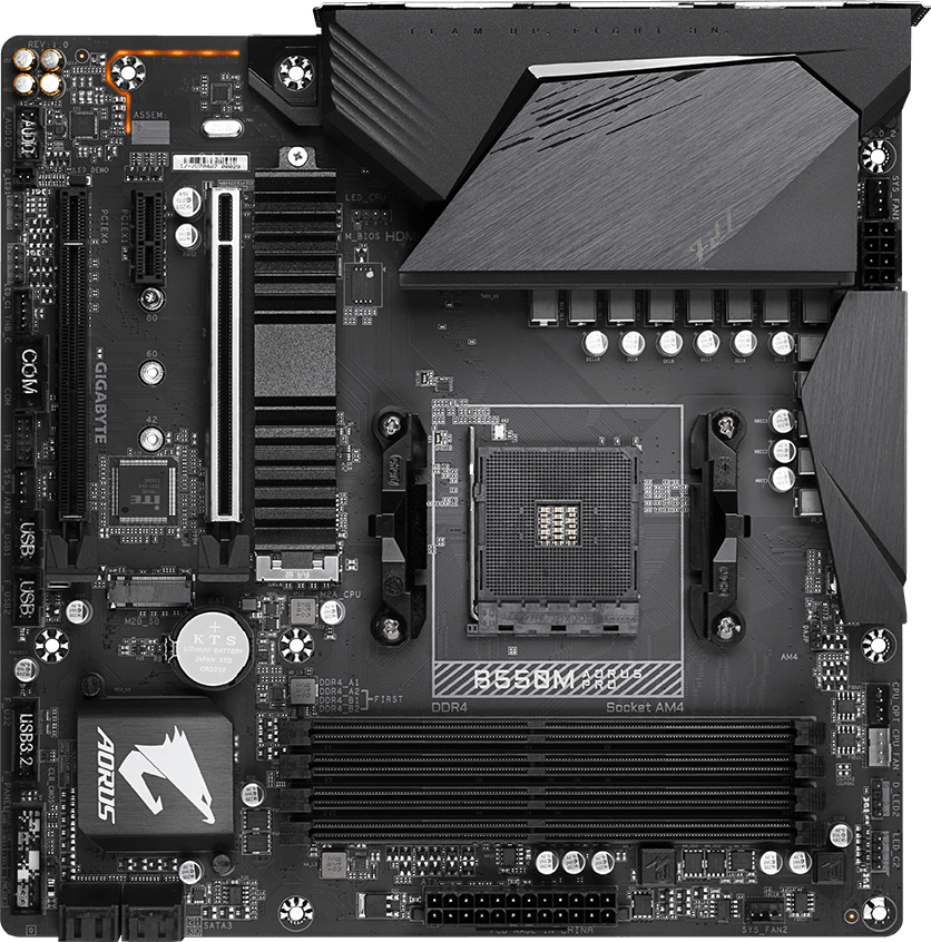Gigabyte B550M AORUS ELITE DDR4 - Hình ảnh 1