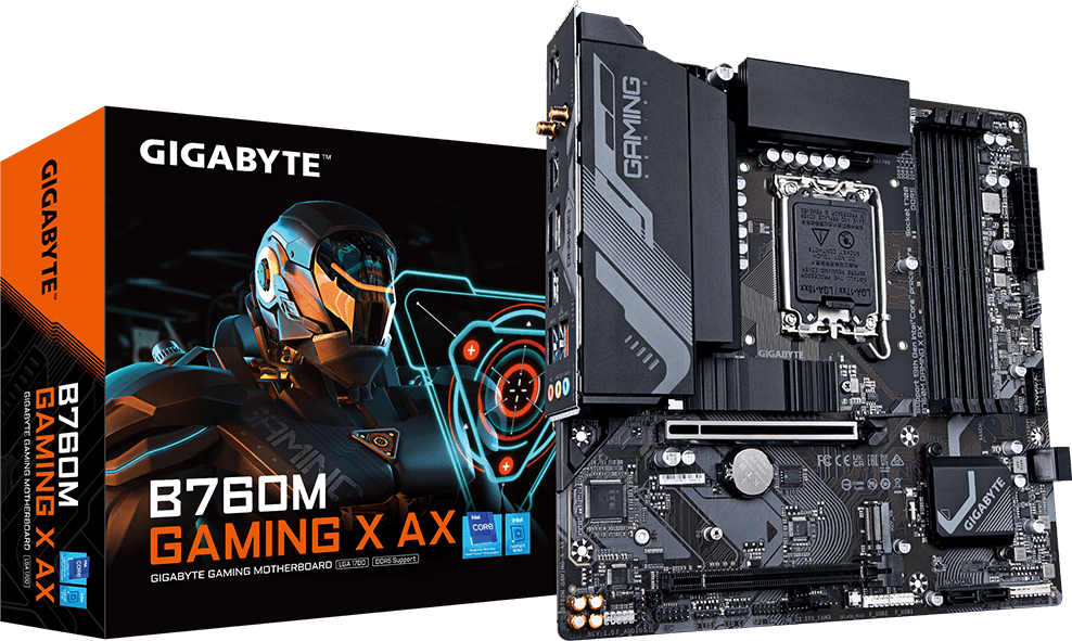 Gigabyte B760M Gaming X AX DDR4 LGA1700