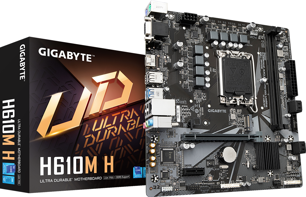 Gigabyte H610M H DDR4 LGA1700