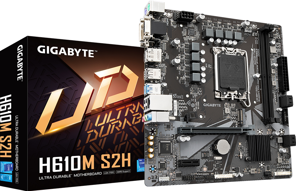 Gigabyte H610M S2H DDR5 LGA1700