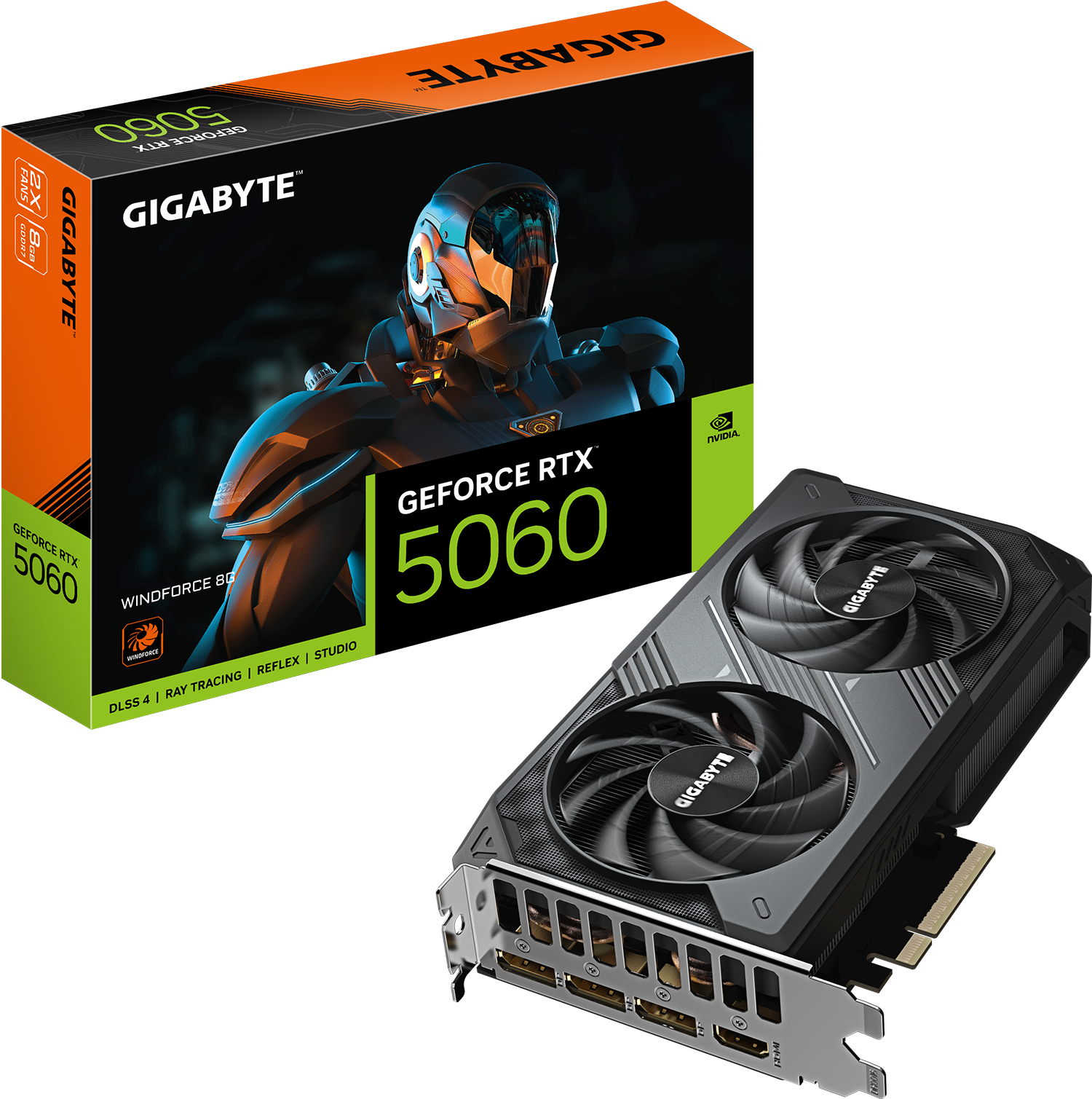 Gigabyte RTX 5060 Windforce Max OC 8GB