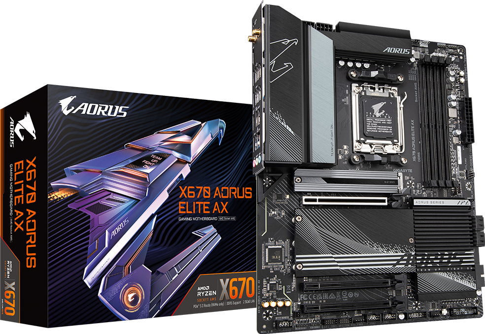 Gigabyte X670 AORUS Elite AX DDR5