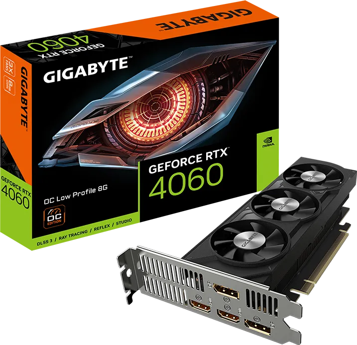 Gigabyte GeForce RTX 4060 8G OC Low Profile