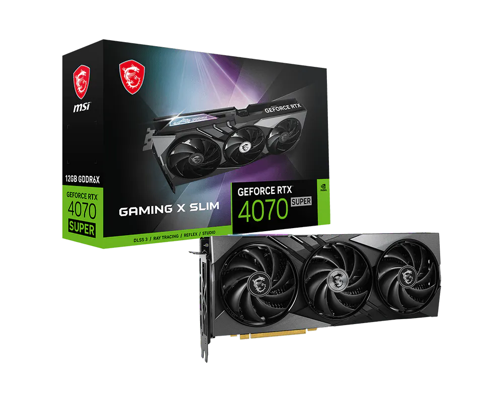 MSI GeForce RTX 4070 Super 12G GAMING X