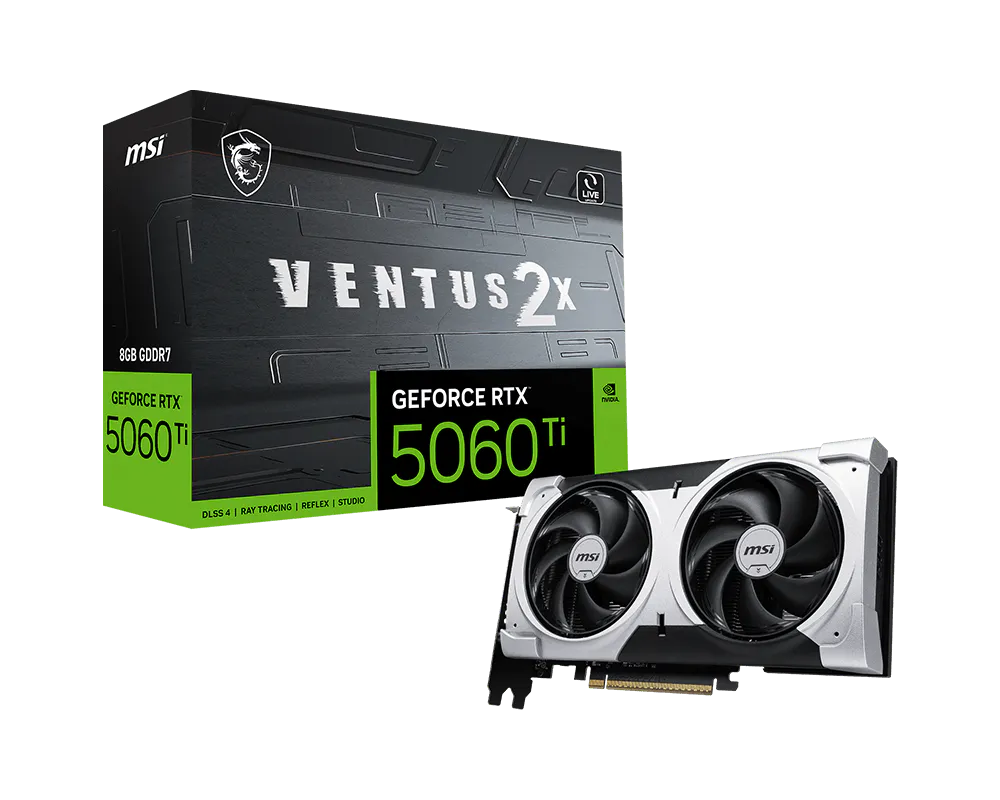 MSI GeForce RTX 5060 Ti Ventus 2X Plus 8GB