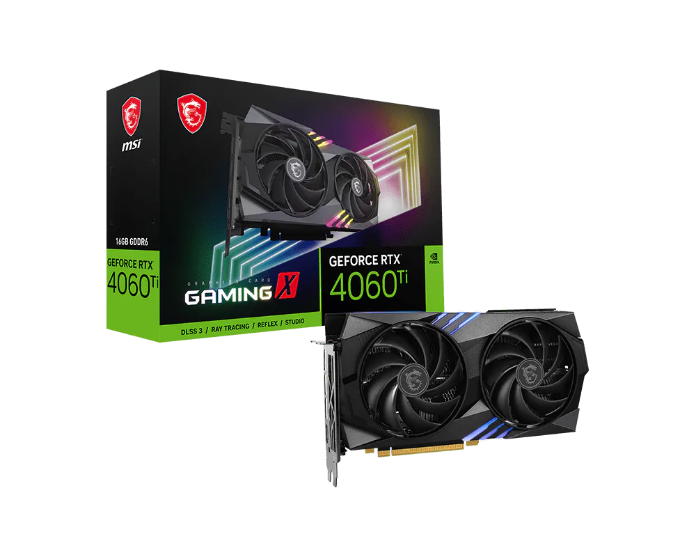 MSI RTX 4060 TI 16GB GDDR6 (NEW) - Hình ảnh 1