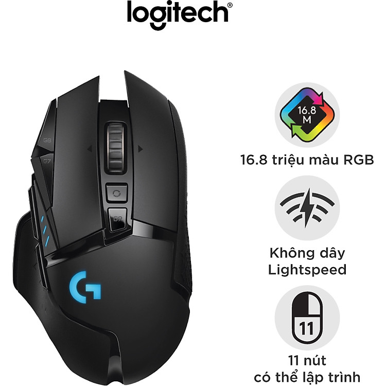 Logitech G502 X Plus Wireless Gaming